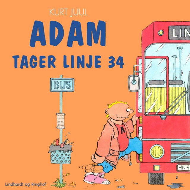 Bogomslag for Adam tager linje 34