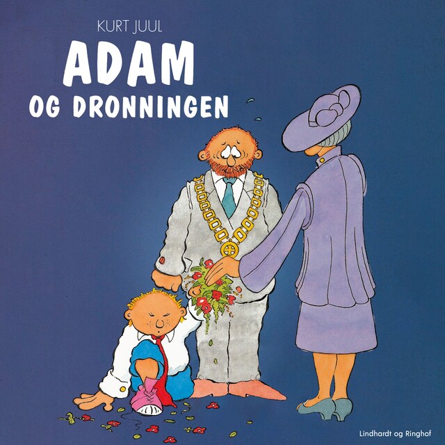 Bogomslag for Adam og dronningen