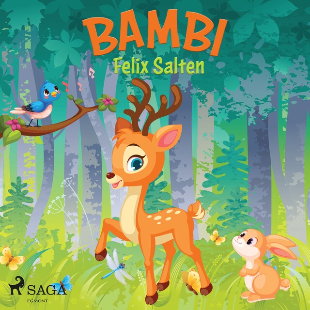 Copertina del libro per Bambi