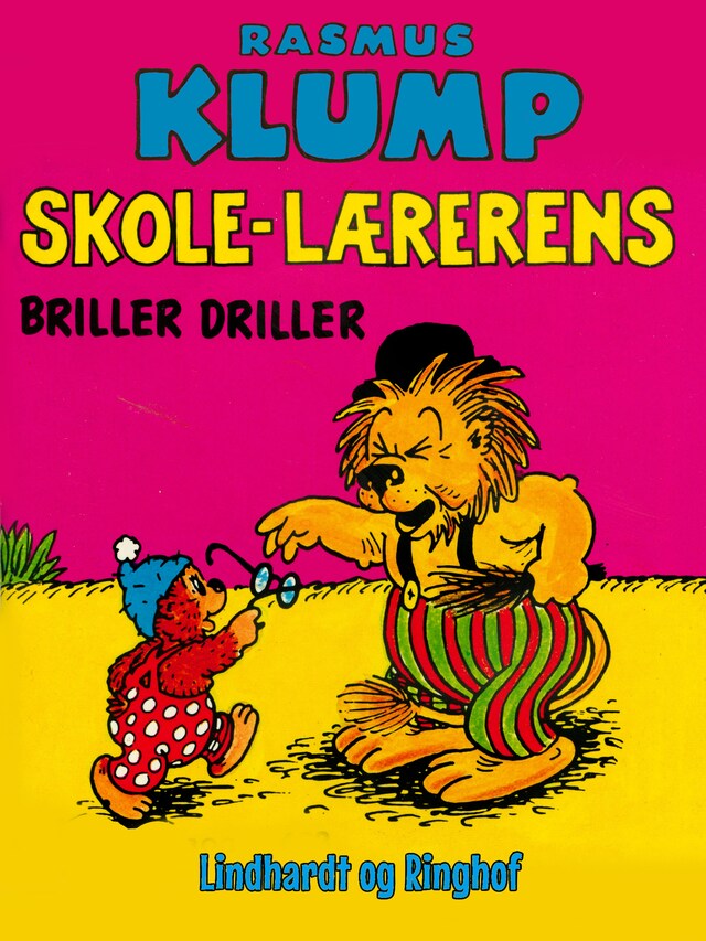 Bogomslag for Rasmus Klump - skolelærerens briller driller