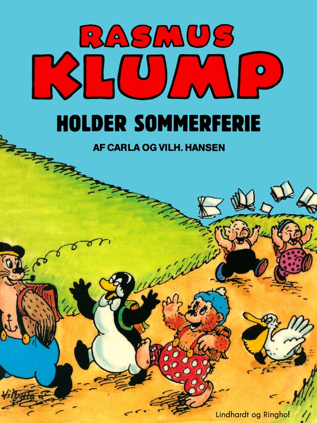 Bogomslag for Rasmus Klump holder sommerferie