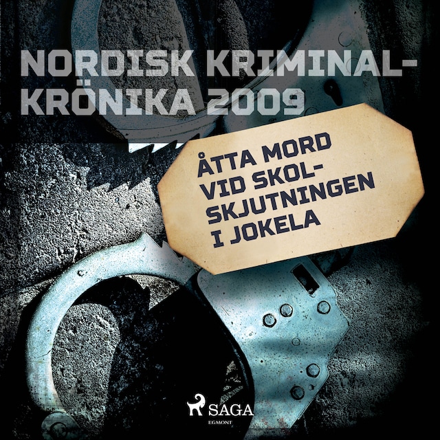 Buchcover für Åtta mord vid skolskjutningen i Jokela