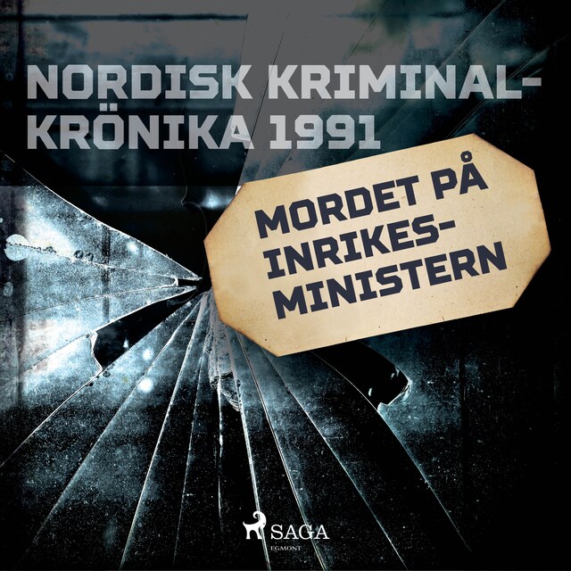 Book cover for Mordet på inrikesministern