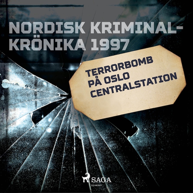 Boekomslag van Terrorbomb på Oslo Centralstation
