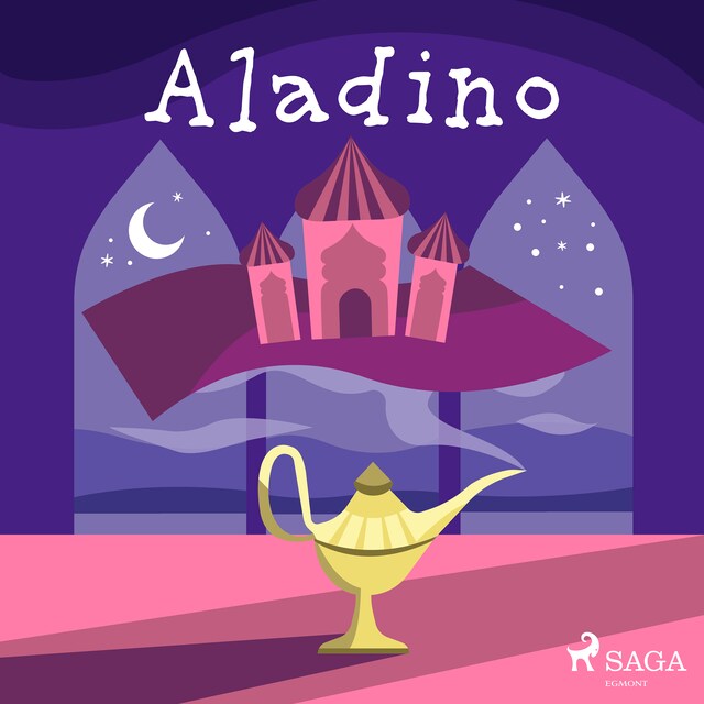 Portada de libro para Aladino