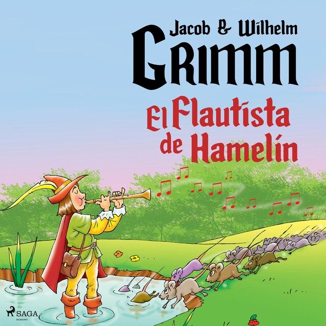 Okładka książki dla El Flautista de Hamelín