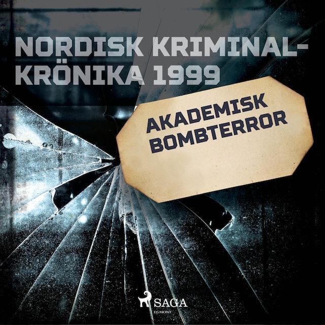 Book cover for Akademisk bombterror