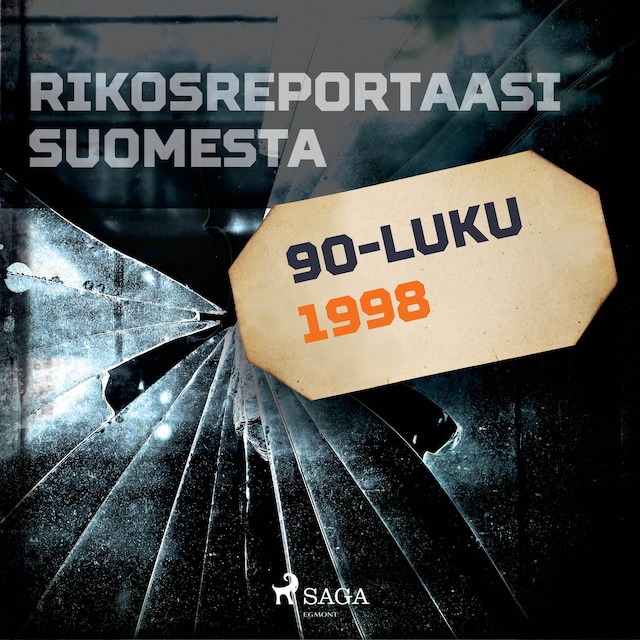 Book cover for Rikosreportaasi Suomesta 1998