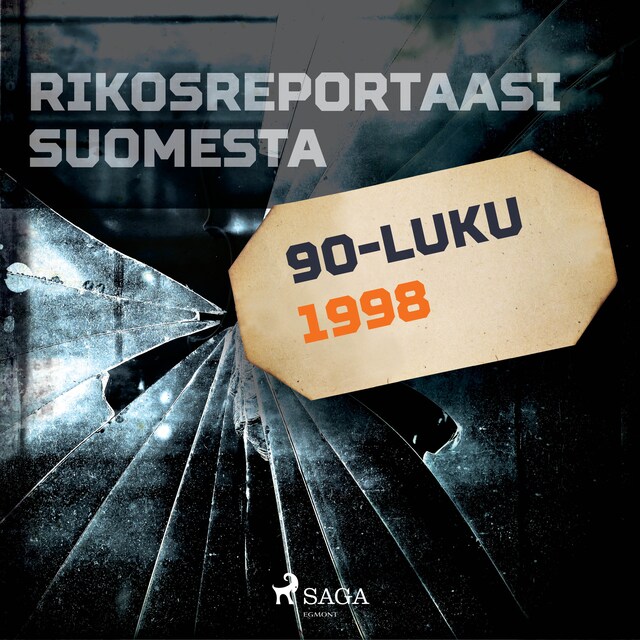 Okładka książki dla Rikosreportaasi Suomesta 1998