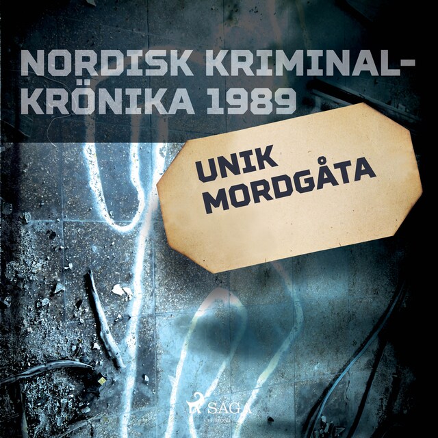 Copertina del libro per Unik mordgåta