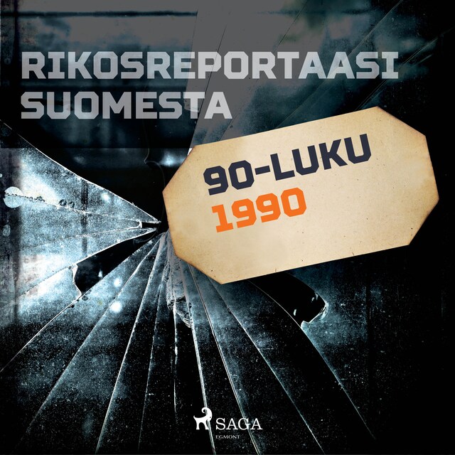 Book cover for Rikosreportaasi Suomesta 1990