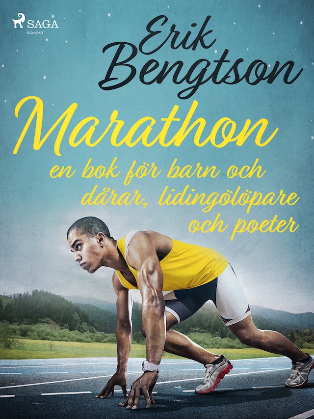 Okładka książki dla Marathon: en bok för barn och dårar, lidingölöpare och poeter