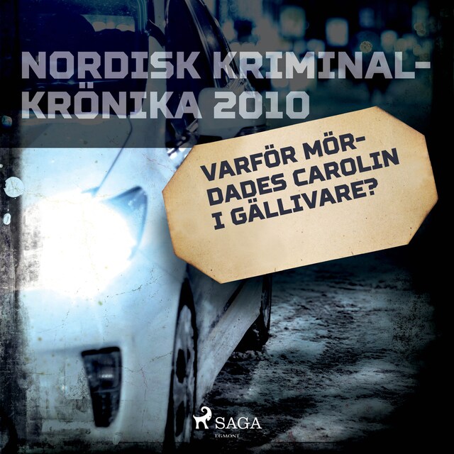 Book cover for Varför mördades Carolin i Gällivare?