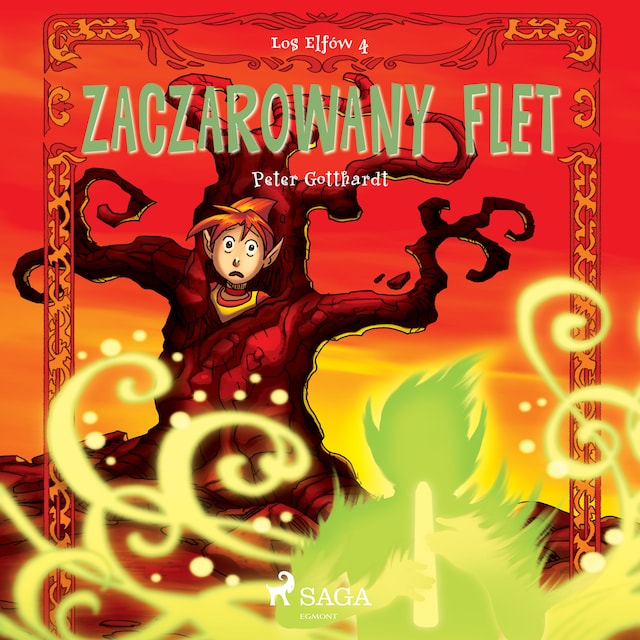 Book cover for Los Elfów 4: Zaczarowany flet