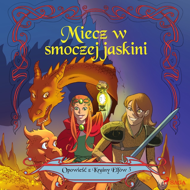 Book cover for Opowieść z Krainy Elfów 3 - Miecz w smoczej jaskini