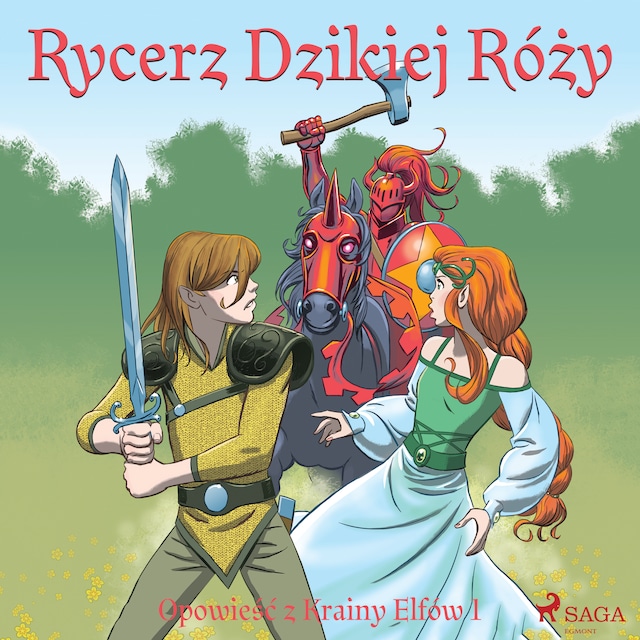 Book cover for Opowieść z Krainy Elfów 1 - Rycerz Dzikiej Róży