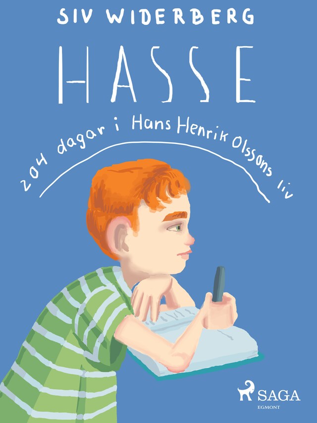 Copertina del libro per Hasse : 204 dagar i Hans Henrik Olssons liv