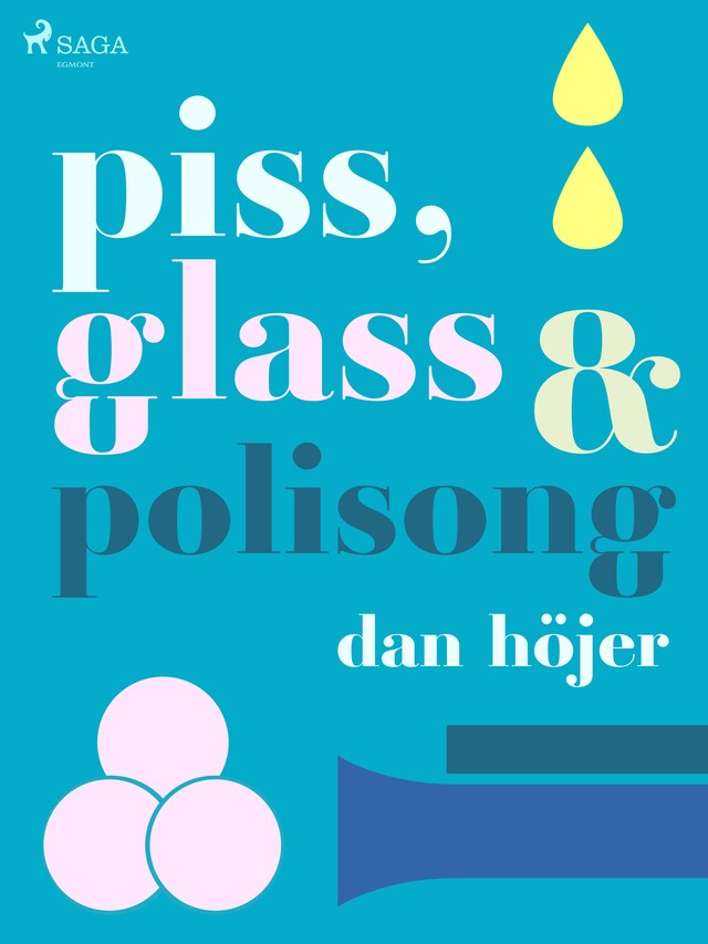 Buchcover für Piss & glass & polisong