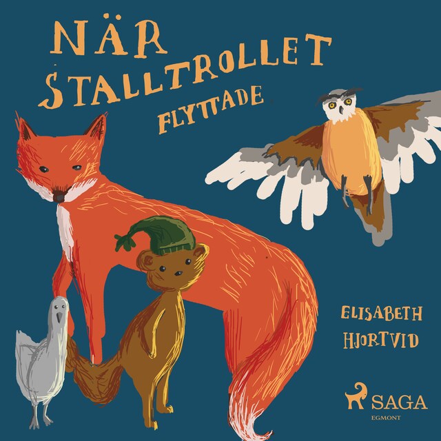 Book cover for När stalltrollet flyttade