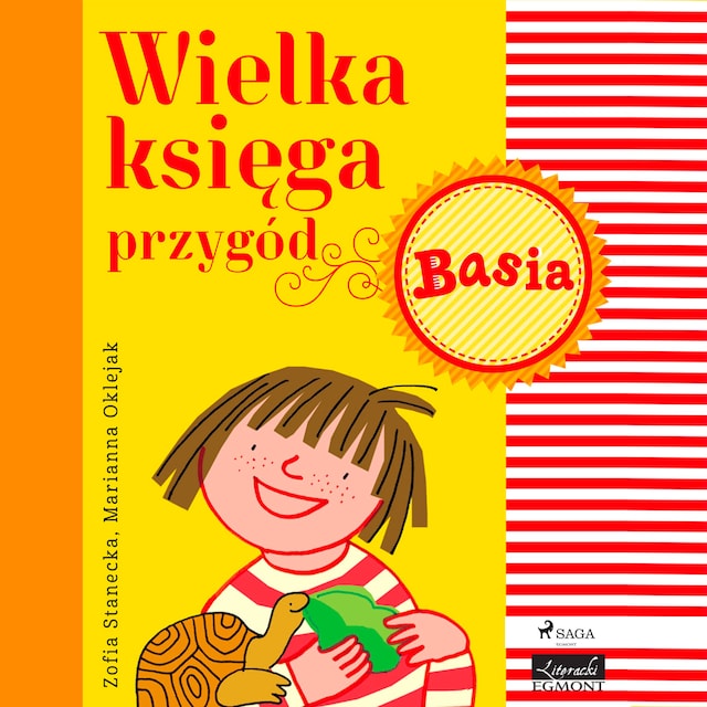Book cover for Wielka księga przygód - Basia