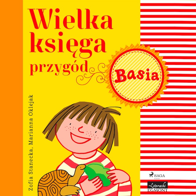 Okładka książki dla Wielka księga przygód - Basia