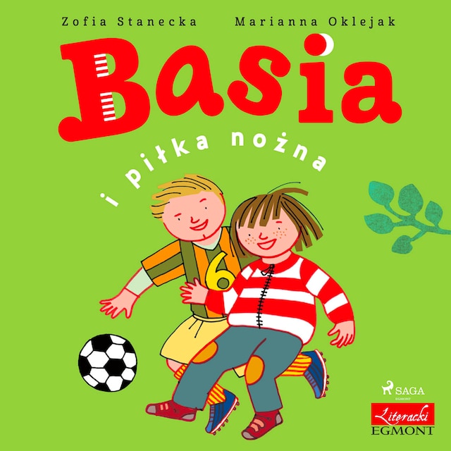 Book cover for Basia i piłka nożna
