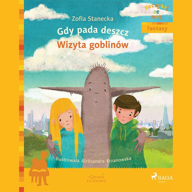 Book cover for Gdy pada deszcz - Wizyta Goblinów