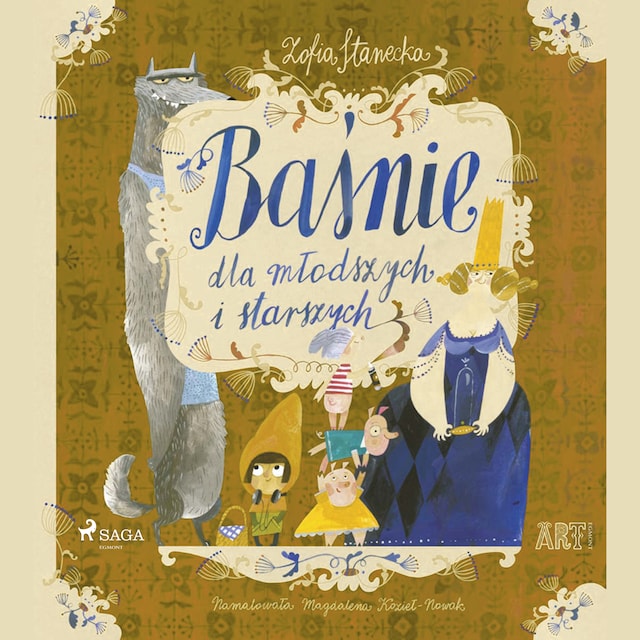Book cover for Baśnie dla młodszych i starszych: Księżniczka na ziarnku grochu