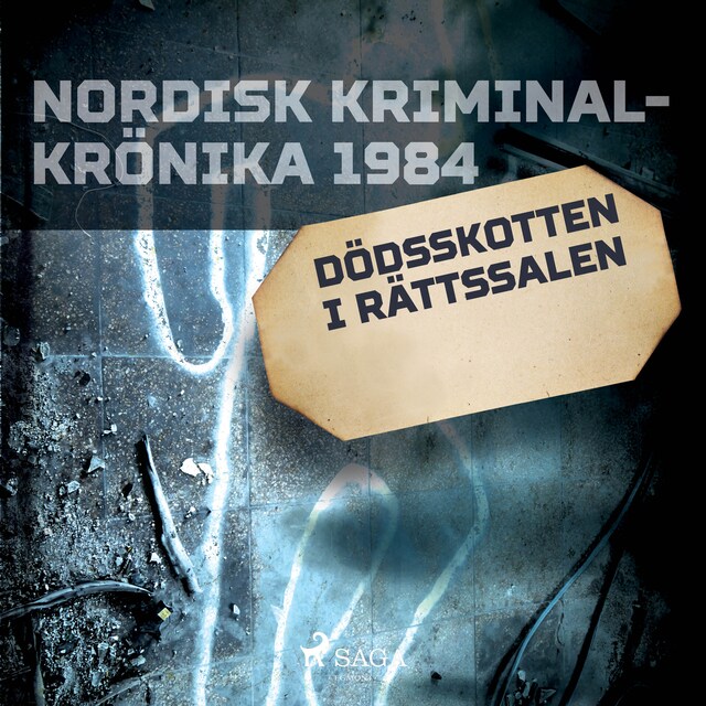 Copertina del libro per Dödsskotten i rättssalen