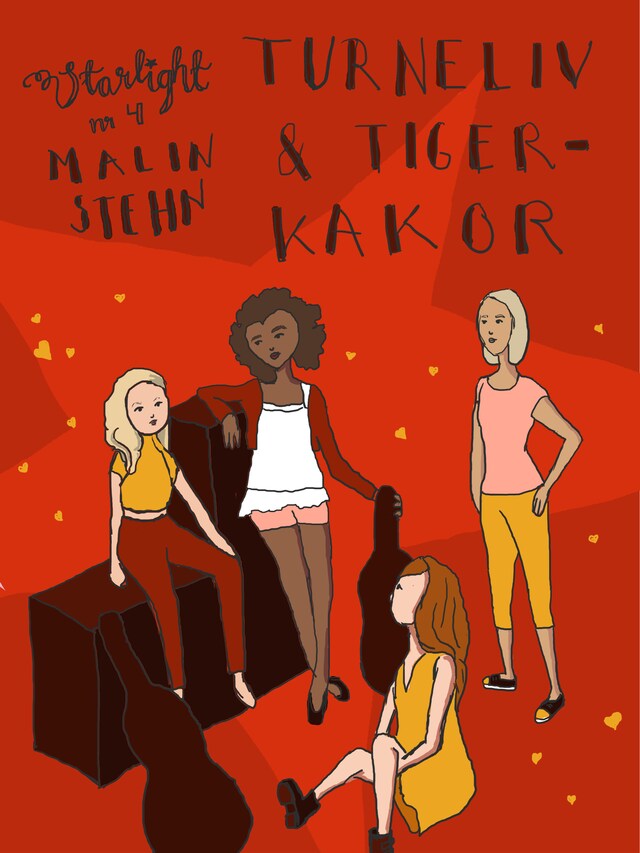 Kirjankansi teokselle Turnéliv och tigerkakor