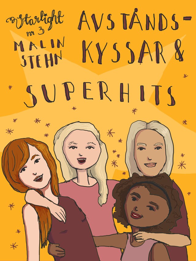 Book cover for Avståndskyssar och superhits