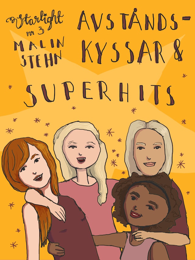 Copertina del libro per Avståndskyssar och superhits