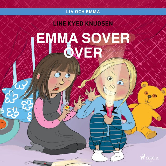 Copertina del libro per Liv och Emma: Emma sover över