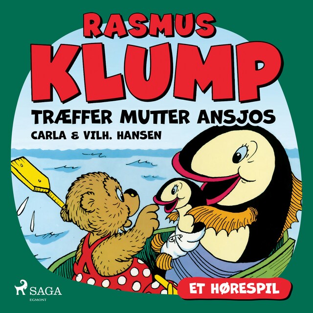 Bogomslag for Rasmus Klump træffer Mutter Ansjos (hørespil)