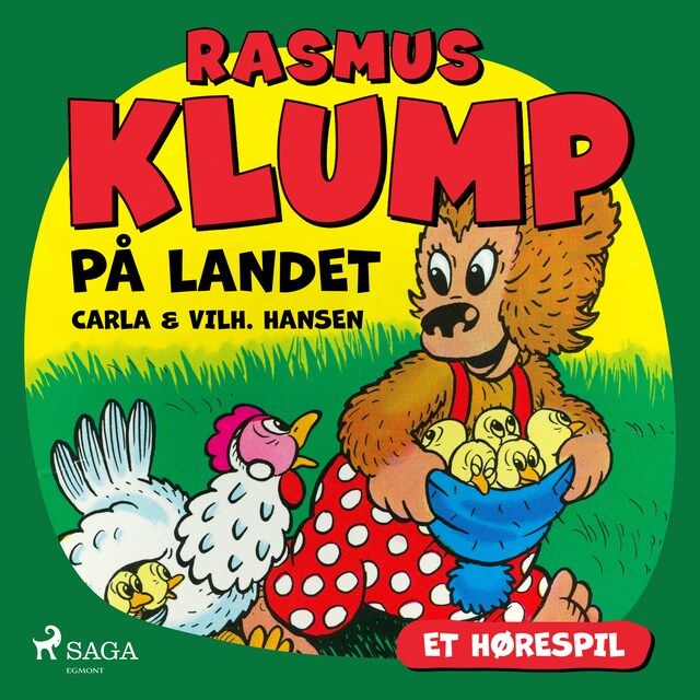 Bogomslag for Rasmus Klump på landet (hørespil)