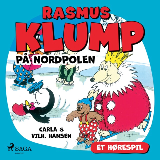 Bogomslag for Rasmus Klump på Nordpolen (hørespil)