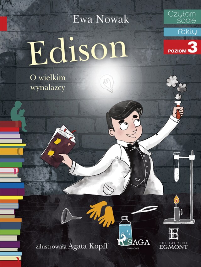 Book cover for Edison - O wielkim wynalazcy