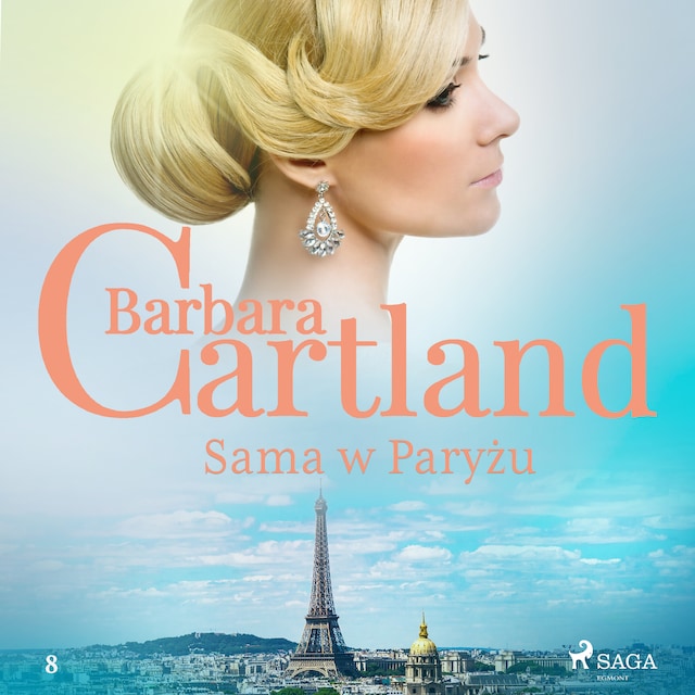 Couverture de livre pour Sama w Paryżu - Ponadczasowe historie miłosne Barbary Cartland