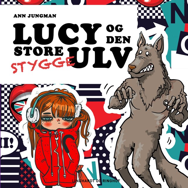 Bogomslag for Lucy og den Store Stygge Ulv