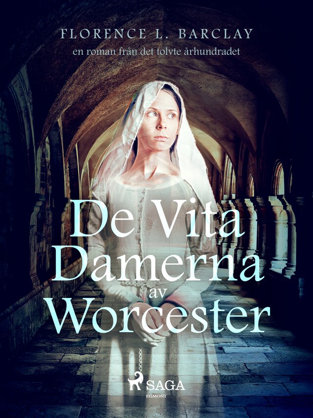 Portada de libro para De vita damerna av Worcester: en roman från det tolvte århundradet