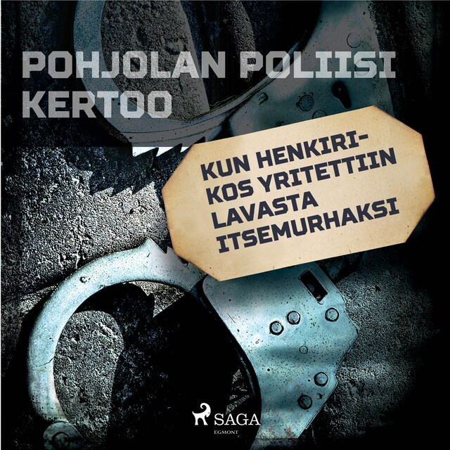 Book cover for Kun henkirikos yritettiin lavastaa itsemurhaksi