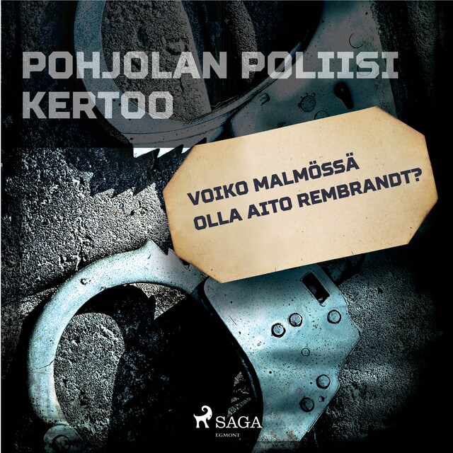 Buchcover für Voiko Malmössä olla aito Rembrandt?