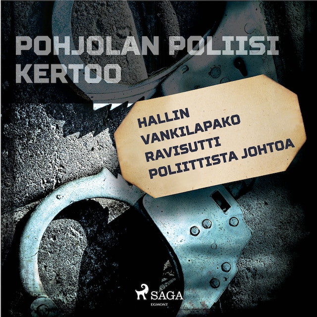 Couverture de livre pour Hallin vankilapako ravisutti poliittista johtoa