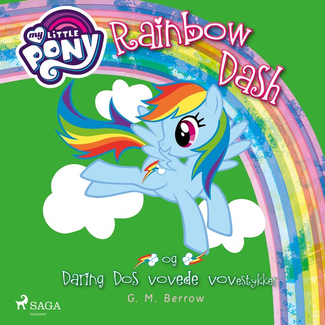 Bogomslag for My Little Pony - Rainbow Dash og Daring Dos vovede vovestykker