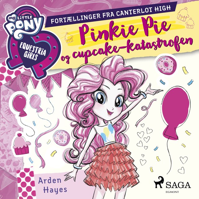 Bogomslag for My Little Pony - Equestria Girls - Pinkie Pie og cupcake-katastrofen