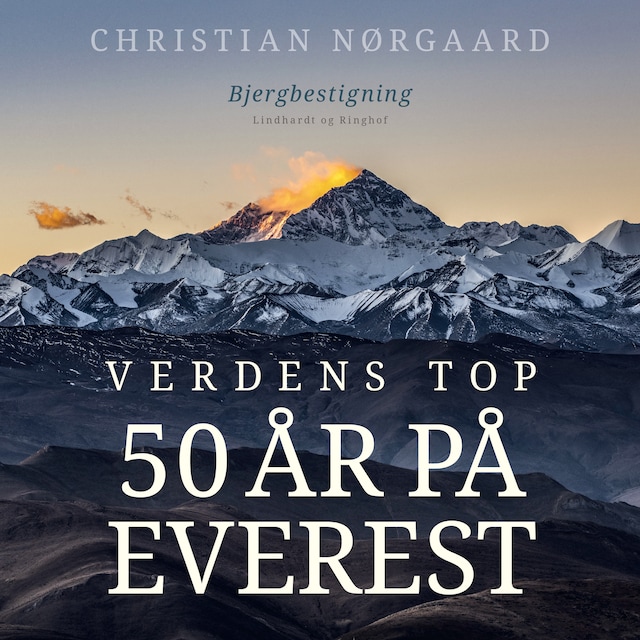 Bogomslag for Verdens top. 50 år på Everest
