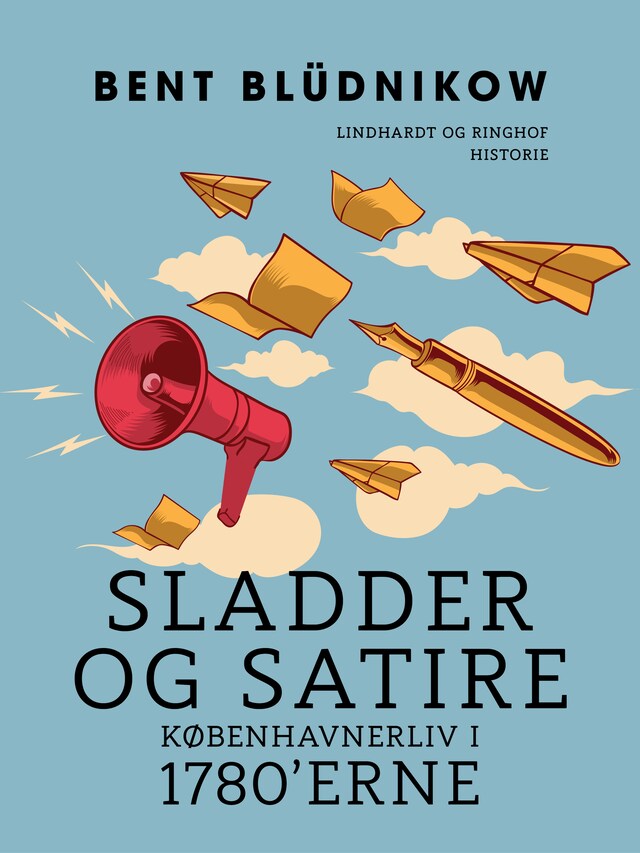 Bogomslag for Sladder og satire. Københavnerliv i 1780'erne