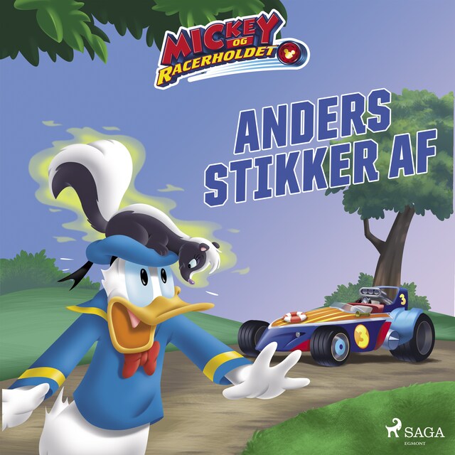 Bogomslag for Mickey og Racerholdet - Anders stikker af