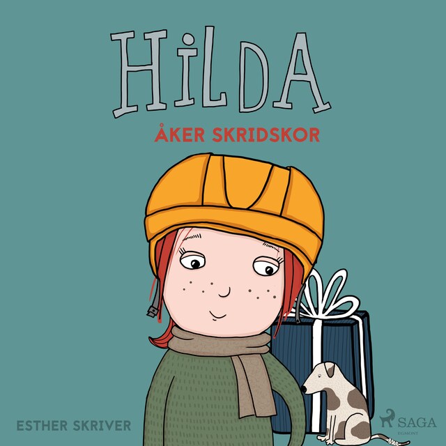 Kirjankansi teokselle Hilda åker skridskor