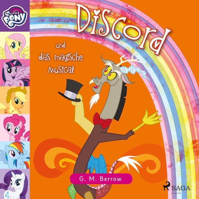 Book cover for My Little Pony - Discord und das magische Musical
